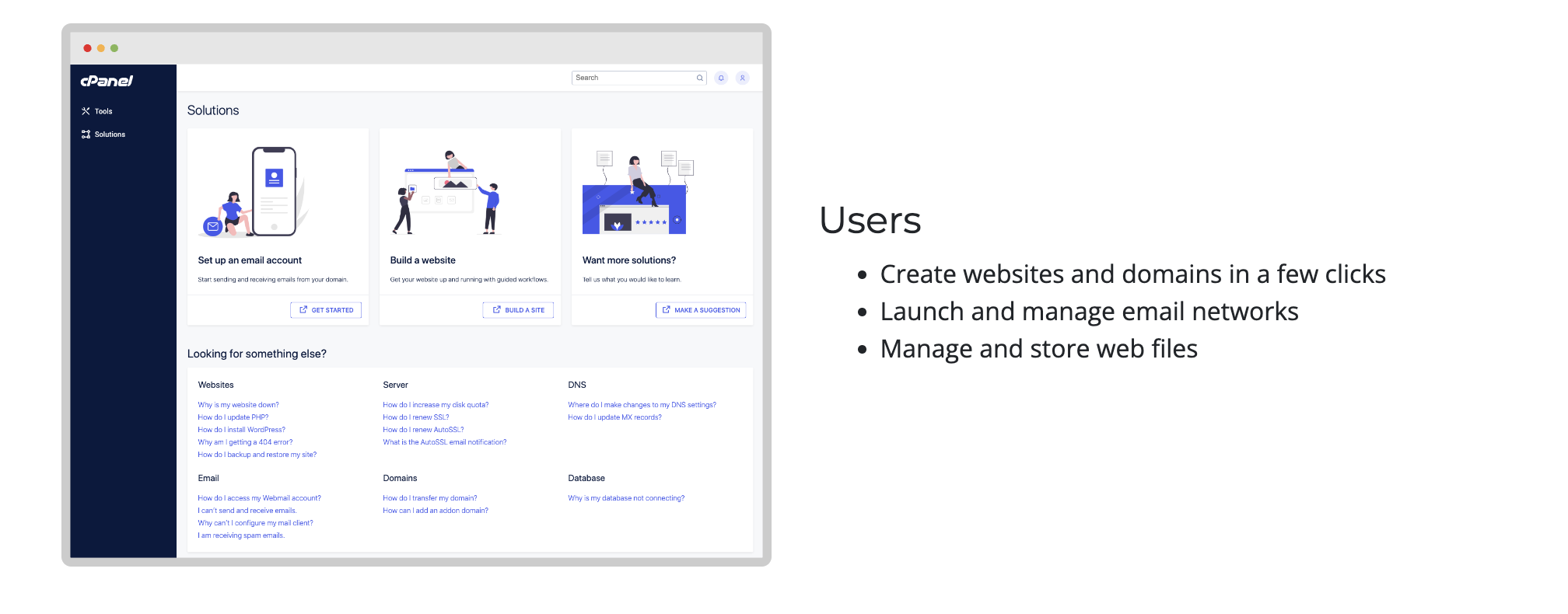 screenshot of cPanel & WHM